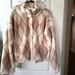 Fuzzy Thread and supply jacket. Size large